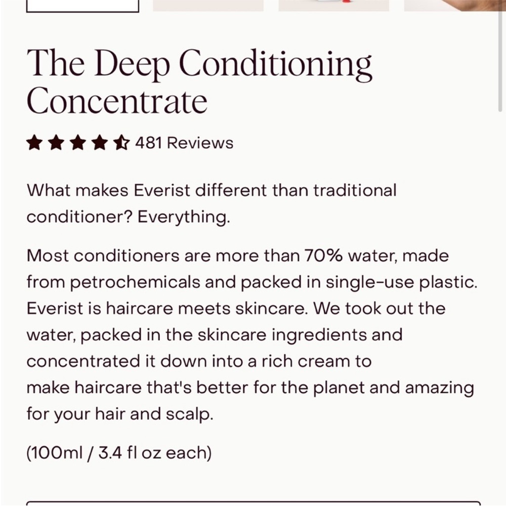 Everist hair shampoo and conditioner - Picture 5 of 6